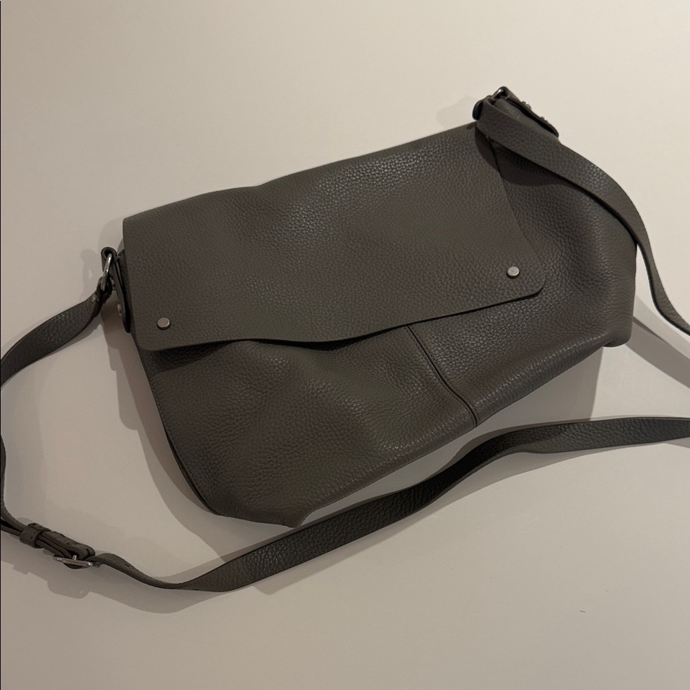 Treasure & Bond Dark Gray Messenger Bag